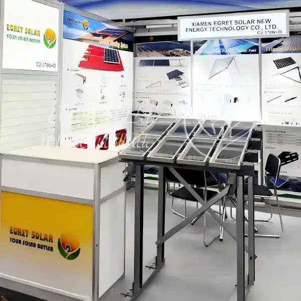 Egret Soar ສ້າງຮູບລັກສະນະທີ່ Smarter E Europe 2026 ແນວໃດ ?ປະທັບໃຈໂດຍ Egret Solar Mounting Brackets