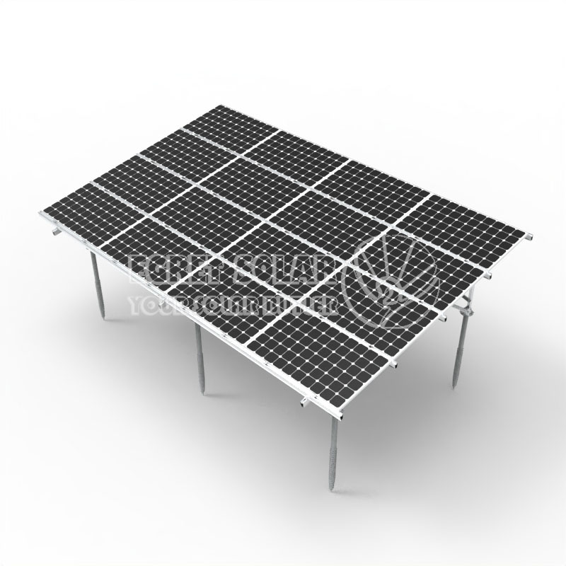 Ground Screws Structure ສໍາລັບ PV Ground Mounting