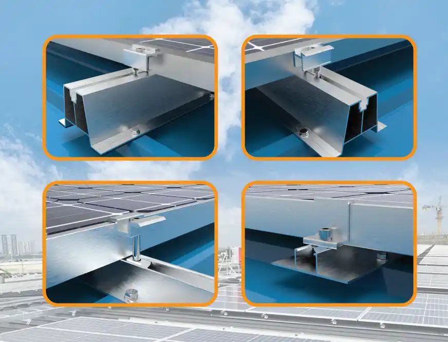 solar aluminum mini rail 