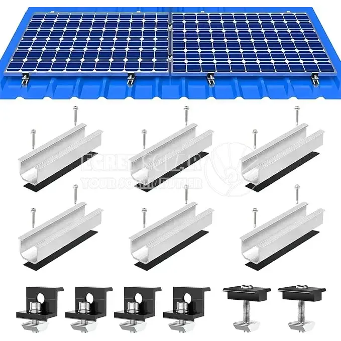 ຊຸດ Mounting PV ສໍາລັບມຸງ Trapezoidal