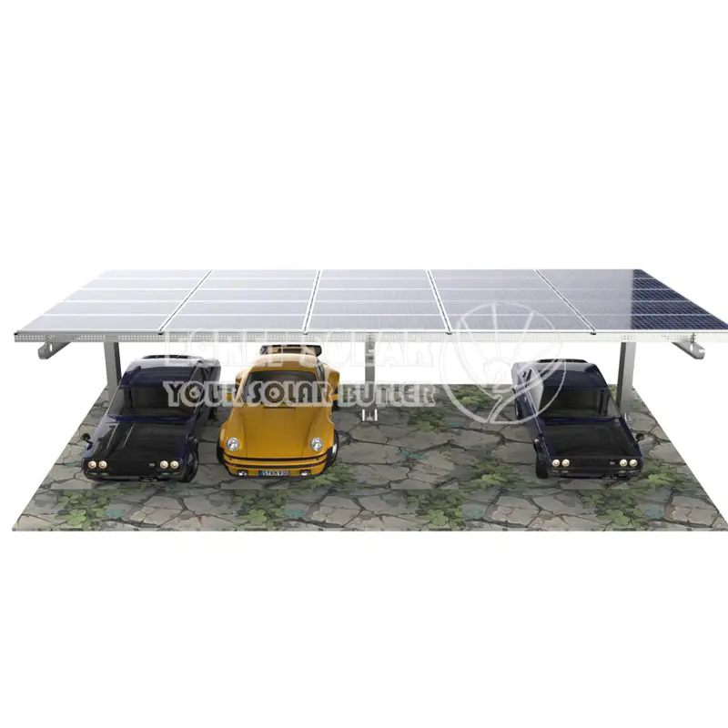 ລະບົບ Carport Post Solar